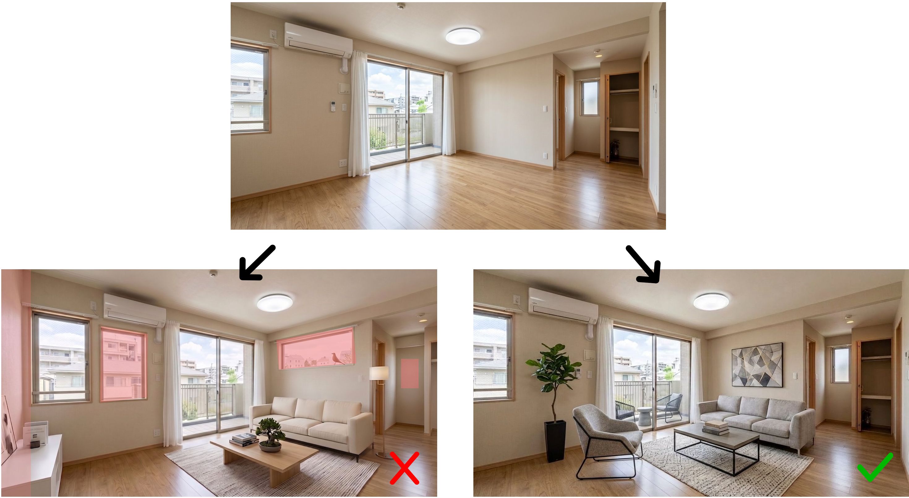 AI staging - comparison