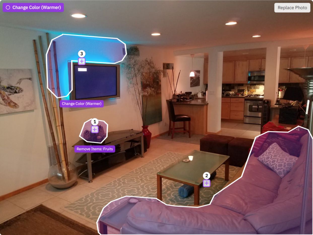 AI Photo editor - selected