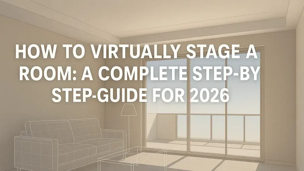 How to Virtually Stage a Room
